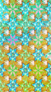 Raster Güzel kumaş deseni. Çiçek arkaplan ile soyut zarafet çizim deseni.