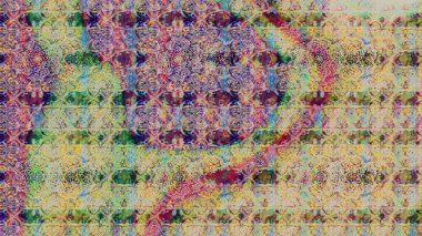 Renkli Bahar Teması eskiz kalıbı. Çiçek deseni. Düz Çiçek Elementleri Tasarımı. Raster çizimi. Güzel kumaş deseni..