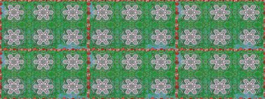 Sevgililer günü ve tebrik kartı konsepti için şık bir davetiye. Manzaralı çiçek deseni. Çiçek kompozisyonu, el boyası, hassas şablon. Üst görünüm, yumuşak yeşil ve mavi renk.