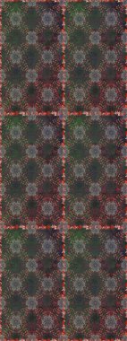 Kusursuz bir arka plan modeli. Vadinin çiçekleri gri ve kahverengi renklerde. Suluboya, elle çizilmiş. Raster - stok.