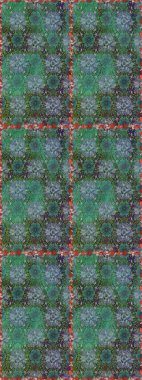 Parlak renkli çiçekleri ve yeşil ve mavi renklerde yaprakları olan şaşırtıcı, pürüzsüz çiçek deseni. Halk tarzı. Moda baskıları için zarif bir şablon. Modern çiçek arkaplanı.