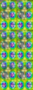 Eski usul. Eskiz geçmişi. Tomurcukları çiçek olan sevimli bir çiçek deseni. Kumaş, tekstil, duvar kağıdı baskısı için. Raster. Raster illüstrasyonu.