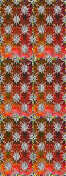 Kusursuz bir geçmişi var. Kumaş, tekstil, duvar kağıdı baskısı için. Raster illüstrasyonu. Raster. Eski usul. Tomurcukları çiçekli sevimli çiçek deseni..