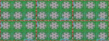 Sevgililer günü ve tebrik kartı konsepti için şık bir davetiye. Manzaralı çiçek deseni. Çiçek kompozisyonu, el boyası, hassas şablon. Üst görünüm, yumuşak yeşil ve mavi renk.