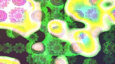 Düz Çiçek Elementleri Tasarımı. Güzel kumaş deseni. Güzel eskiz şekli. Renkli Yaz Temalı eskiz kalıbı. Yazdır. Raster çiçekli arka plan.