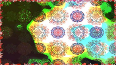 Çiçekli çiçek deseni, suluboya. Düz Çiçek Elementleri Tasarım Raster illüstrasyonu. Gri renkli çiçekler. Renkli Bahar Teması Eskiz Şablonu.