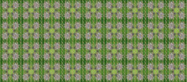 Altın element yeşil, gri ve nötr renklerde. Antika altın tekrarlanabilir duvar kağıdı. Barok tarzında altın çiçekli süs. Damask pürüzsüz tekrarlama deseni.