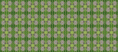 Altın element yeşil, gri ve nötr renklerde. Antika altın tekrarlanabilir duvar kağıdı. Barok tarzında altın çiçekli süs. Damask pürüzsüz tekrarlama deseni.