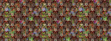 Paisley el çizimi elementler. Ev dekoru. Fantezi çiçekli eskiz deseni, doğal duvar kağıdı, çiçek desenli kıvrımlı illüstrasyon.