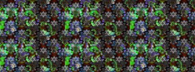 Raster illüstrasyonu. Klasik tropikal doğal elementlerin suluboya seti. Egzotik çiçekler, botanik parlak klasik gri renkler.