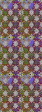 Floral seamless pattern background, summer flowers. Flat Flower Elements Design. Colour Spring Theme seamless pattern Background. Flowers on gray and brown colors.