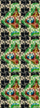 Paisley el çizimi elementler. Ev dekoru. Fantezi çiçekli eskiz deseni, doğal duvar kağıdı, çiçek desenli kıvrımlı illüstrasyon.