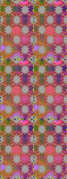 Kabile sanatı boho baskısı, klasik çiçek arkaplanı. Arkaplan dokusu, duvar kâğıdı, çiçek temalı gri ve pembe renkler. Soyut etnik raster pürüzsüz desen.