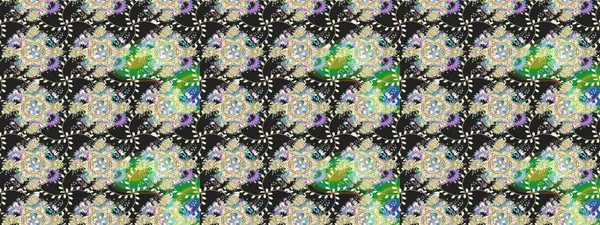 Raster. Renkli Bahar Teması eskiz kalıbı. Düz Çiçek Elementleri Tasarımı.