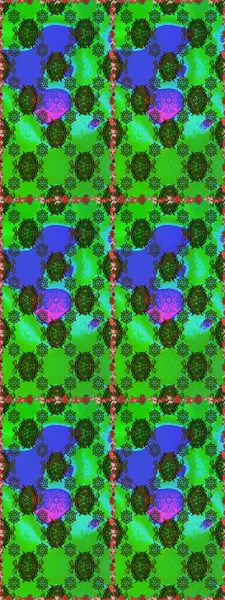 Şirin çiçekler. Çizgi çizimi kalıbı. Raster Moda kumaş deseni.