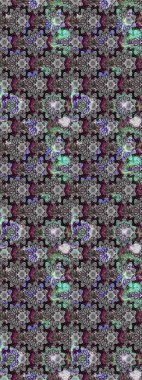 Çiçek deseni. Düz Çiçek Elementleri Tasarımı. Raster güzel kumaş deseni çiziyor. Renkli Bahar Teması çizim şablonu.