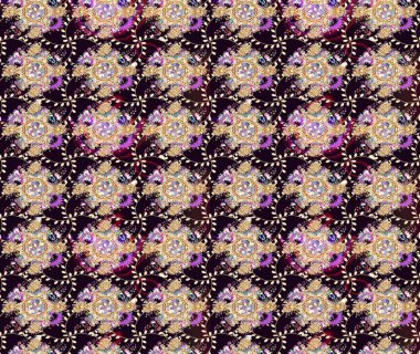 Siyah renkli çiçekler. Düz Çiçek Elementleri Tasarımı. Renkli Bahar Teması eskiz kalıbı. Raster illüstrasyonunda çiçek deseni çizimi.