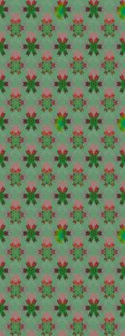 Raster illüstrasyonu. Zentangle soyut çiçekleri. Renkli Bahar Teması eskiz kalıbı. Karalama çiçeği. Düz Çiçek Elementleri Tasarımı. Şirin kumaş deseni.