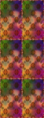 Güzel kumaş deseni. Düz Çiçek Elementleri Tasarımı. Raster illüstrasyonunda kusursuz çiçek deseni. Renkli Bahar Teması Kusursuz Arkaplan.