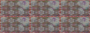 Raster kusursuz. Güzel kumaş deseni. Renkli Bahar Temalı Kusursuz Arkaplan. Düz Çiçek Elementleri Tasarımı. Çiçek deseni.