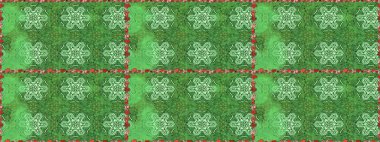 Yeşil ve nötr renklerde. Raster illüstrasyonu. Anti-stres için Raster soyut şablon sayfası.