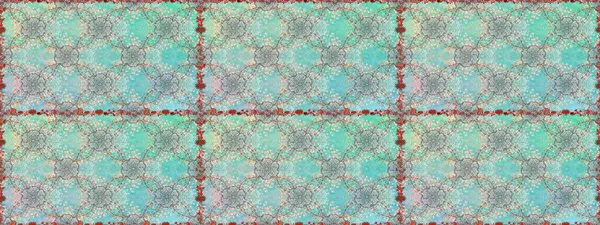 Arkaplan dokusu, duvar kağıdı, mavi ve nötr renklerde çiçek teması. Soyut etnik raster kusursuz desen. Kabile sanatı boho baskısı, klasik çiçek arkaplanı.