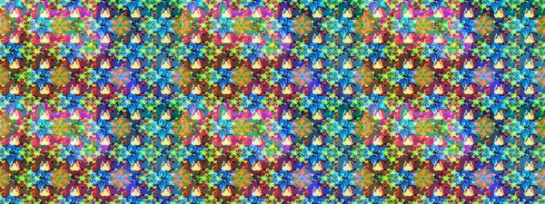 Kabile sanatı boho baskısı, klasik çiçek arkaplanı. Arkaplan dokusu, duvar kağıdı, mavi renkli çiçek teması. Soyut etnik raster çizim kalıbı.