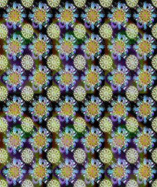 Güzel eskiz şekli. Raster çiçekli arka plan. Yazdır. Güzel kumaş deseni. Renkli Yaz Temalı eskiz kalıbı. Düz Çiçek Elementleri Tasarımı.