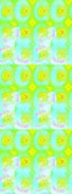 Raster - stok. Eskiz arkaplan modeli. Vadinin yeşil renkli çiçekleri. Suluboya, elle çizilmiş.