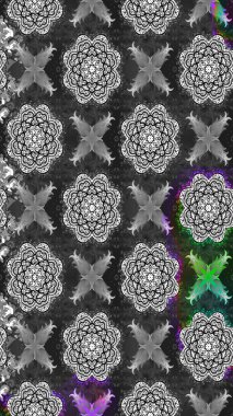 Eski usul küçük çiçekli şirin bir eskiz deseni. Moda arka planında parlak buketler. Kumaş, duvar kağıdı ve kağıt üzerine baskı yapmak için gelişen arka plan. Raster illüstrasyonu.