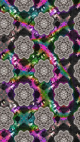 Yaprak ve çiçeklerin suluboya resimleri, gri renkte çizimler. Gri renklerde bahar çiçekleri. Raster illüstrasyonu.