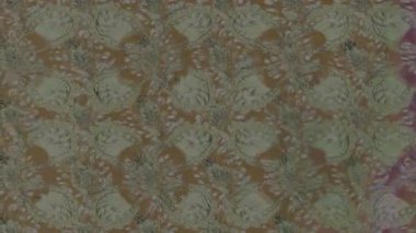 Renkli unsurlarla hareketli arka plan görüntüleri. Çiçekler. Eski model. Bayrak tarzı. Video kaydı. Şablon. Döngü. Kusursuz.. 