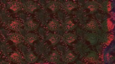 Renkli unsurlarla hareketli arka plan görüntüleri. Çiçekler. Eski model. Bayrak tarzı. Video kaydı. Şablon. Döngü. Kusursuz.. 