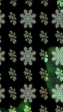 Renkli unsurlarla hareketli arka plan görüntüleri. Çiçekler. Eski model. Bayrak tarzı. Video kaydı. Şablon. Döngü. Kusursuz.. 