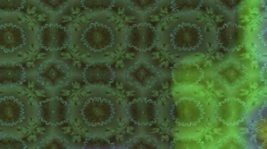 Renkli unsurlarla hareketli arka plan görüntüleri. Çiçekler. Eski model. Bayrak tarzı. Video kaydı. Şablon. Döngü. Kusursuz.. 