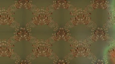 Renkli unsurlarla hareketli arka plan görüntüleri. Çiçekler. Eski model. Bayrak tarzı. Video kaydı. Şablon. Döngü. Kusursuz.. 