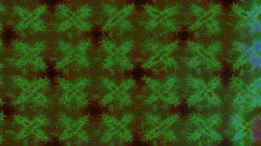 Renkli unsurlarla hareketli arka plan görüntüleri. Çiçekler. Eski model. Bayrak tarzı. Video kaydı. Şablon. Döngü. Kusursuz.. 