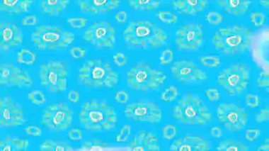 Renkli unsurlarla hareketli arka plan görüntüleri. Çiçekler. Eski model. Bayrak tarzı. Video kaydı. Şablon. Döngü. Kusursuz.. 