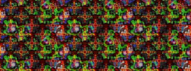 Yeşil renkli çiçekler. Raster düz çiçek çizim deseni. Tasarım hediye paketi, tebrik kartları, posterler ve afiş tasarımı.