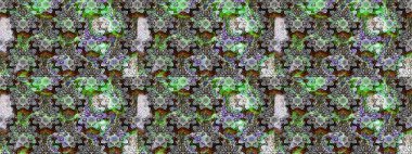 Gri renkli çiçekler. Elle boyanmış suluboya resim çizimi çiçekler ve bitkiler.