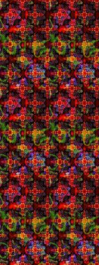 Kahverengi renkte manzaralı çiçek deseni. Çiçek kompozisyonu, el boyası, hassas şablon. Üst manzara, yumuşak stil. Sevgililer günü ve tebrik kartı konsepti için şık bir davet.