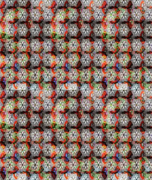 Sevimli çiçek raster deseni. Renkli Yaz Temalı eskiz kalıbı. Düz Çiçek Elementleri Tasarımı. Gri renkli çiçekler.