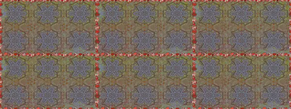 Düz Çiçek Elementleri Tasarımı. Çocuk stili. Çiçekli, kusursuz bir arkaplan. Renkli Bahar Teması Kusursuz Arkaplan.