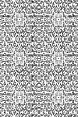 Davetiye ve kartpostal tasarımı için dekoratif çiçek unsurları. Şirin, zarif çiçekler Raster illüstrasyonu. Poster ya da kapak için arka plan. Tekstil için figür. Yapraklı kusursuz desen.