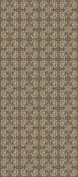 Barok tarzında altın çiçekli süs. Antika altın tekrarlanabilir duvar kağıdı. Kahverengi, bej ve gri renklerde altın element. Damask pürüzsüz tekrarlama deseni.