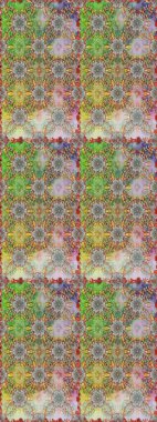 Dekorasyon ve tasarım için güzel bir desen. Suluboya kusursuz desen. Moda baskısı. Eski model. Çiçeğin suluboya çizimlerinin mükemmel deseni. Raster illüstrasyonu.