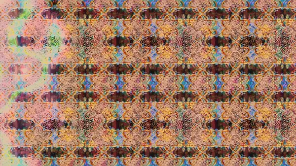 Düz Çiçek Elementleri Tasarımı. Çiçekli çiçek deseni, suluboya. Renkli Bahar Teması eskiz kalıbı. Raster illüstrasyonu. Bej renkte çiçekler.