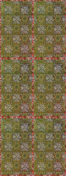 Kahverengi renkli çiçekler. Renkli Bahar Temalı, pürüzsüz bir arka plan. Çiçekli, suluboya desenli kusursuz çiçek deseni. Düz Çiçek Elementleri Tasarım Raster illüstrasyonu.