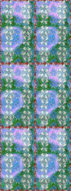 Raster Moda kumaş deseni. Şirin çiçekler. Çizgi çizimi deseni.