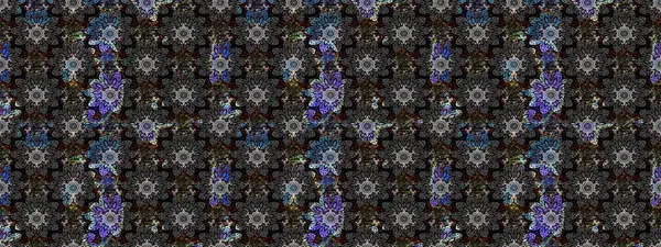 Renkli Bahar Teması eskiz kalıbı. Düz Çiçek Elementleri Tasarımı. Raster..